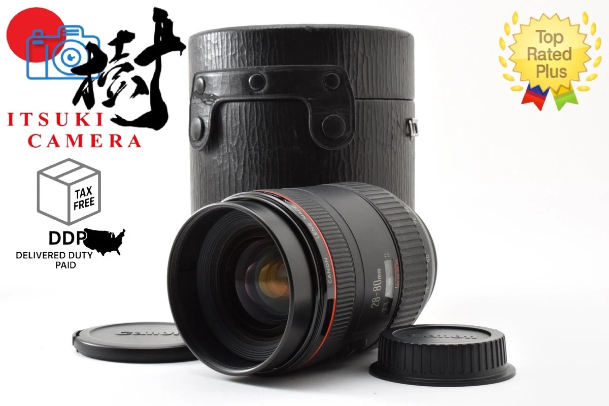 Canon EF Camera Lenses 28-80mm Focal f/2.8-4 Maximum Aperture for