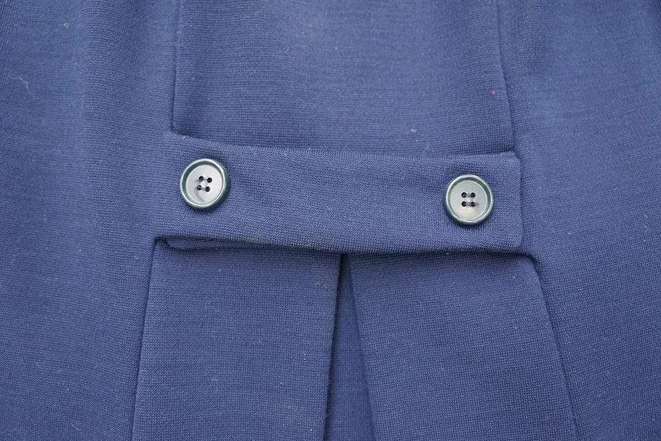 Jonathan Logan темно-синий ретро GoGo платье 1960-х белый рок - Изображение 3 из 4