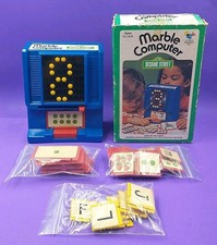 Vintage Sesame Street Marble Computer 1973 Includes All 32 Tiles SAFE SHIPPING