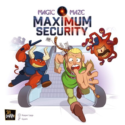 Sit Down   Magic Maze: Maximum Security Expansion   Board Game   Ages 8+   1-8 P