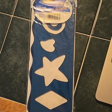 Fiskars 2 Piece Shape Template Set Shapes Flowers Templates 12-2593