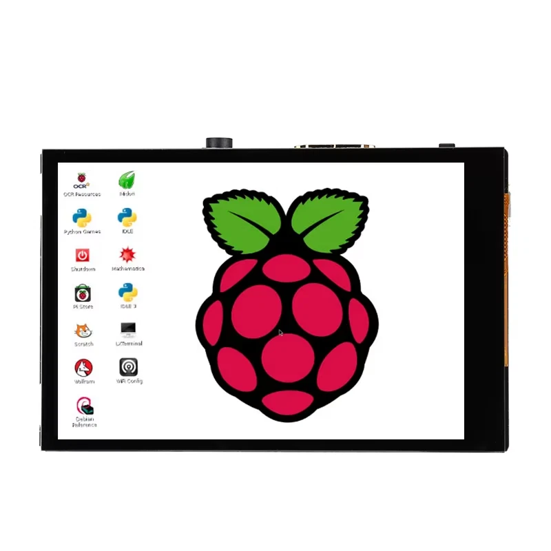 New 3.5 Inch Capacitive Touch Screen LCD Display HDMI for Raspberry Pi 4B 3B+ AI - Image 2 of 4