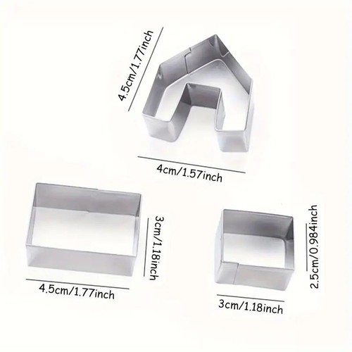 Cookie Cutter SS Mini Gingerbread House Set - Picture 3 of 4