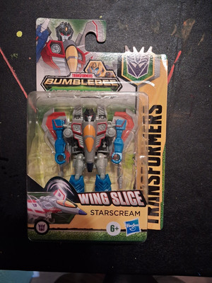 Transformers Bumblebee Cyberverse Adventures wingslice Starscream