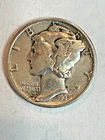 1939 P Mercury Silver Dime Choice Very Good Condition