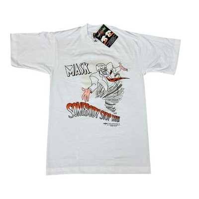 Deadstock VTG 90s The Mask Promo Somebody Stop Me Sun Daz Shirt Small Jim Carrey