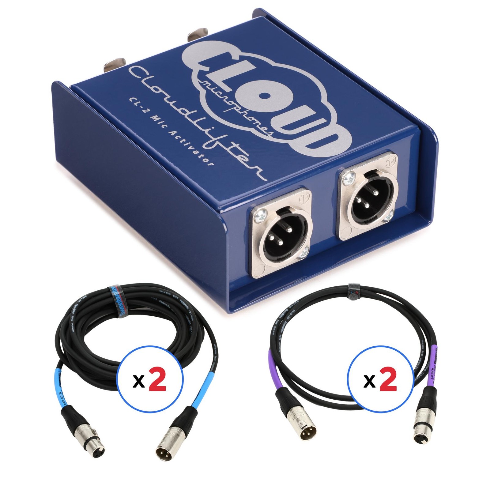 Облачные микрофоны CL2 Cloudlifter с кабелями