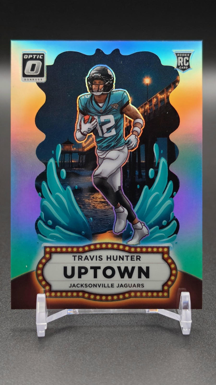 Panini 2025 Donruss Optic Football - Travis Hunter Uptown #21 RC Jaguars