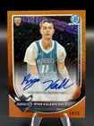 2025-26 Bowman Chrome Ryan Kalkbrenner Orange Shimmer Rookie Auto /25