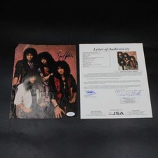 KISS Signed Magazine Page Bruce Kulick/Eric Singer/Paul Stanley JSA ZJ21868