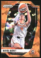2024 Panini Prizm WNBA Prizms Orange Ice #132 Marina Mabrey - BSK