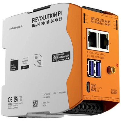 Revolution Pi by Kunbus PR100395 RevPi Connect 4 32 GB 8 GB