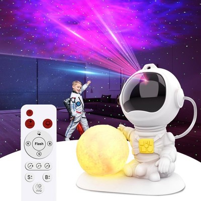 Astronaut Galaxy Projector, 3 in 1 Star Projector with Remote and Timer, 33 L...