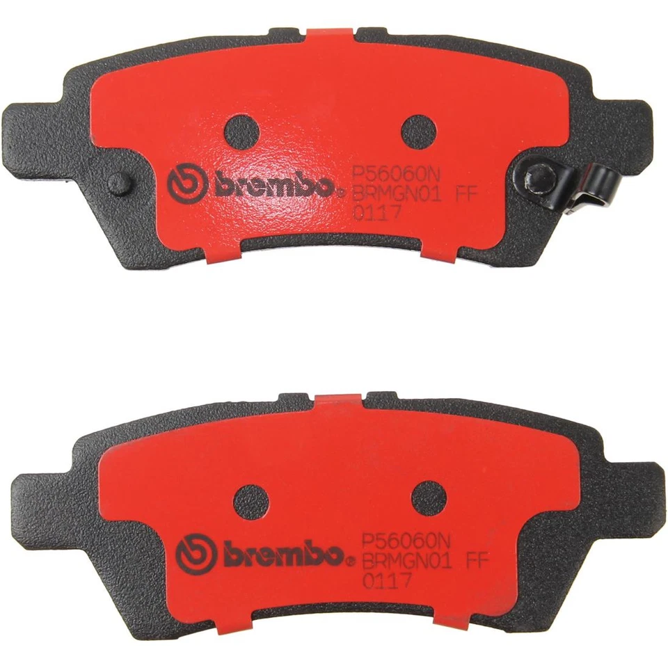 Brembo Front & Rear Disc Brake Pad Set for 2005-2012 Nissan Pathfinder - Изображение 3 из 4