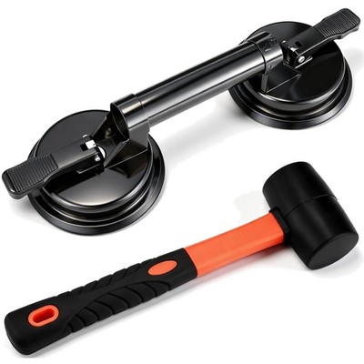 Floor Gap Fixer Tool Kit for Laminate Floor Gap Repair Aluminum Heavy Duty Su...