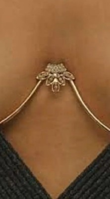 Sexy Party Bustier Body Kette Strass Dekor Mode Brandneu