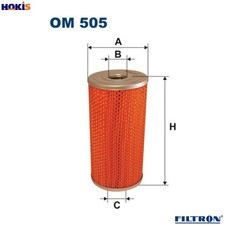 OIL FILTER OM 505 FOR DAF MAN DKD/DKDL1160 11.6L 6cyl SBD 2146 HM 1 U 9.7L 6cyl