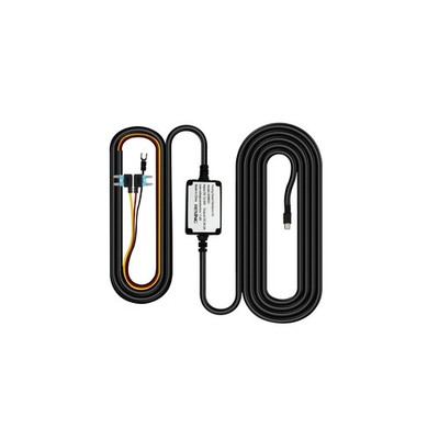 REXING Smart Hardwire Kit Mini-USB for Rexing super-capacitor models, Black 