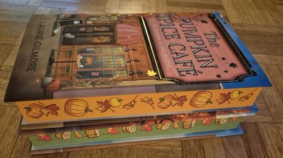 BN TikTok The Pumpkin Spice Cafe Cinnamon Bun Book Store L Gilmore not fairyloot