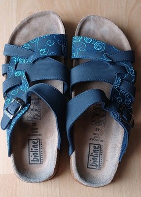 Bioline Pantolette Damen Sandalen Gr. 42