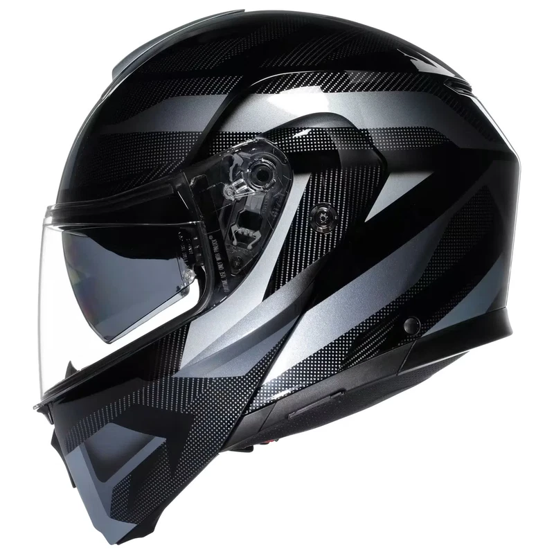 AGV Street Modular Ledro Matt Black Grey, photo 12 of 16