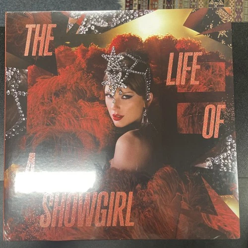 Taylor Swift LIFE OF A SHOWGIRL Tiny Bubbles In Champagne Edition Red Lipstick