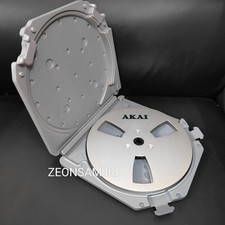 AKAI 7'' Tape Reel Aluminum Reel to Reel Empty Take up Reel 1 set silver