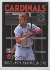 2021 Topps 1986 Baseball 35th Anniversary Series 2 Black /299 Dylan Carlson 0v4e