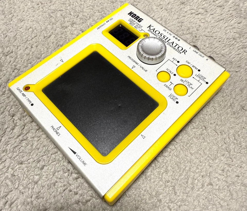 Korg KO-1 Kaossilator Dynamic Phrase Synthesizer from JAPAN testesd used9699 - Image 3 of 4