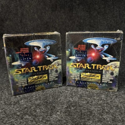 1993 SkyBox Master Series Star Trek Factory Sealed Trading Card Box Lot 2