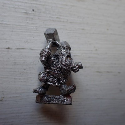 Citadel Warhammer 80s Dwarf Adventurer Fighter G