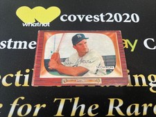 MOOSE SKOWRON 1955 BOWMAN SIGNED AUTOGRAPHED CARD #160 VINTAGE NEW YORK YANKEES!