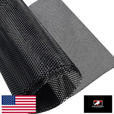 Universal Car Grill Mesh 40x13 Black Aluminum Alloy Grille Insert Bumper Vent