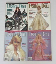Miller's Fashion Doll Collector Magazine Lot of 4 Issues 1998 Barbie Gene