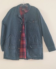 Pendleton denim coat