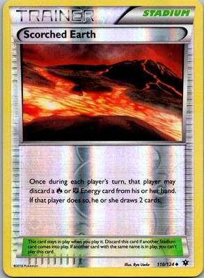Scorched Earth Uncommon XY - Fates Collide 110/124 NM