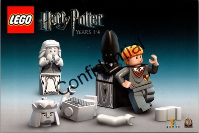 2009 Lego Harry Potter Warner Bros Video Games Advertising Oversized Postcard