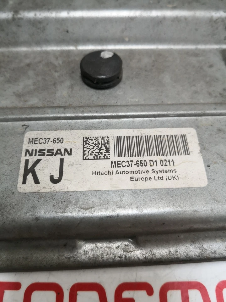 MEC37650 Kit centralina motore  NISSAN NOTE 1.4 2006 151125 - Immagine 2 di 3