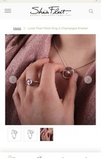 Sheila Fleet Ring Size K Luna Pearl