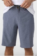 O NEILL Relaxed Fit Below Knee 21 Reserve Heather Navy Size 30 Hybrid Shorts