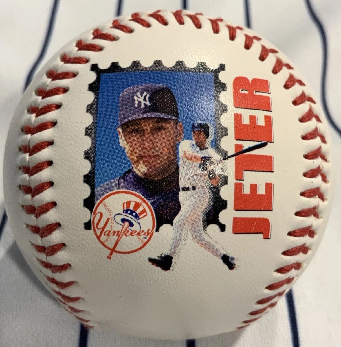 Ballon De Baseball Souvenir Rawlings – New York Yankees Derek Jeter, 2002, Neuf