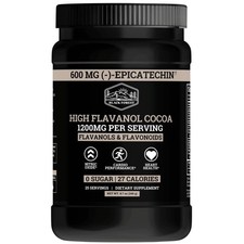 1 PACK - Black Forest High Flavanol Cocoa Powder Flavonoids Supplement 1200 mg