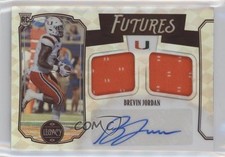 2021 Panini Legacy Futures /299 Brevin Jordan #FD-BJ Dual Patch Auto 8em