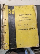 HYSTER FORK LIFT TRUCK PARTS LIST BOOK MANUAL CHALLENGER H60C H70C H80C H90C