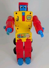 VINTAGE 1986 PLAYSCOOL My FIRST TRANSFORMER DUMPTRUCK ROBOT
