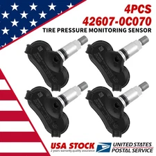 4pcs Programmed TPMS Tire Pressure Monitoring Sensor For Toyota Sienna Tundra