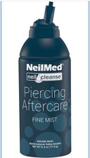 NeilMed NeilCleanse Piercing Aftercare, Fine Mist, 6.3 Fluid Ounce