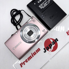 Canon PowerShot A2400 IS Pink Digital Camera w/ Battery Charger Strap Tested
