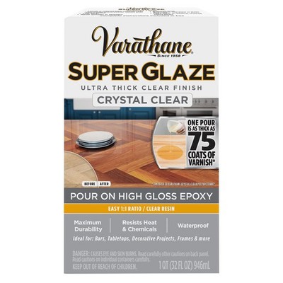 Varathane Super Glaze, 2 Part 32 oz Clear- 241352