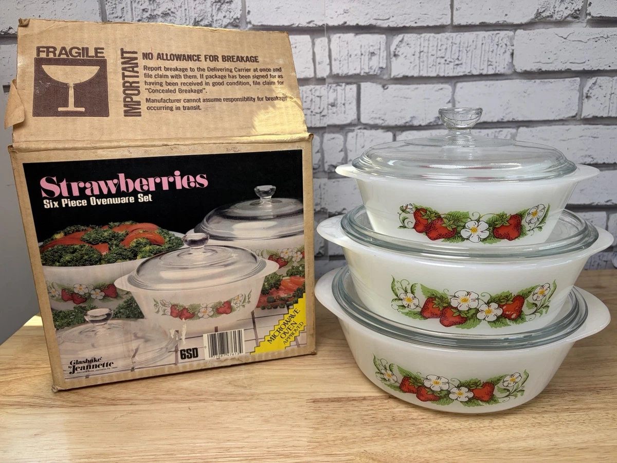 Glasbake Casserole In Kitchen Glass Ovenware for sale | eBay
